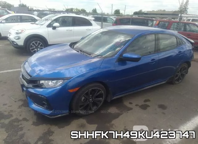 SHHFK7H49KU423747 фото 3