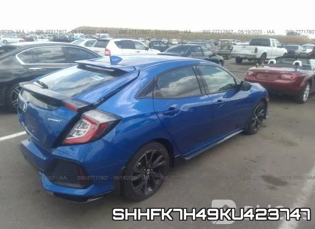 SHHFK7H49KU423747 фото 5