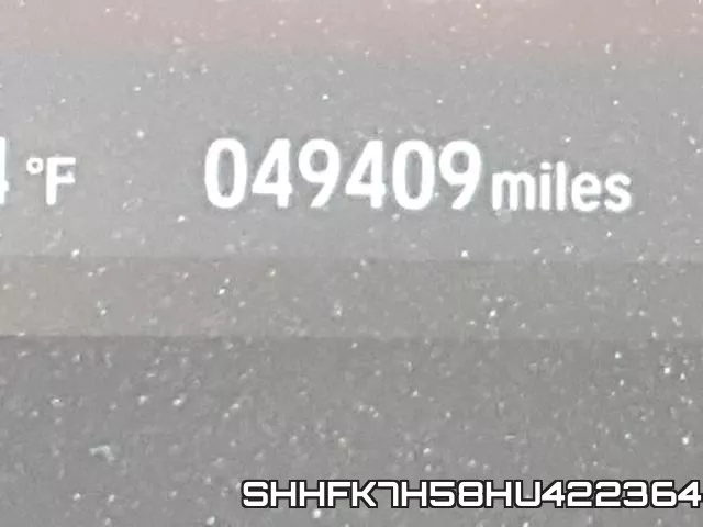 SHHFK7H58HU422364 фото 9