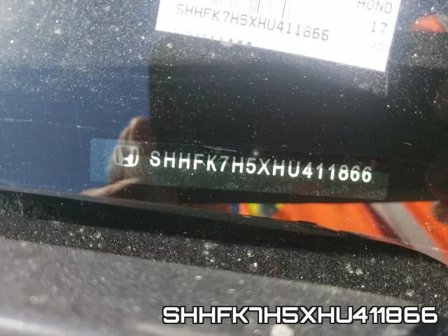 SHHFK7H5XHU411866 фото 2