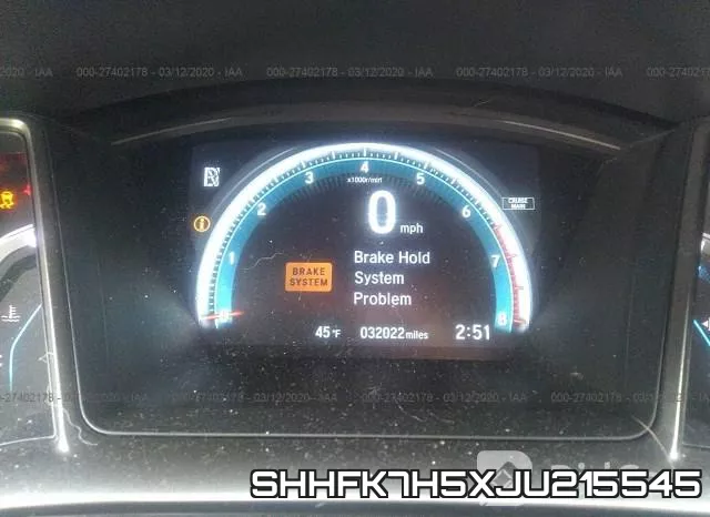 SHHFK7H5XJU215545 фото 8