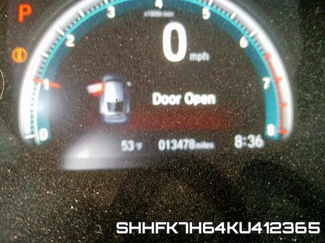 SHHFK7H64KU412365 фото 9