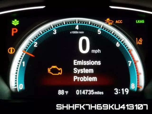 SHHFK7H69KU413107 фото 9