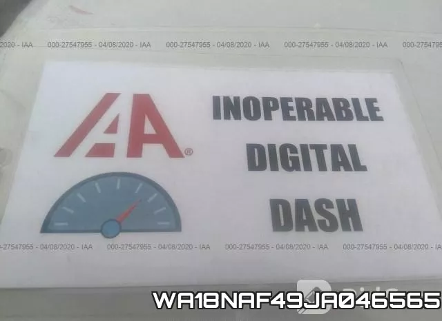 WA18NAF49JA046565 фото 8