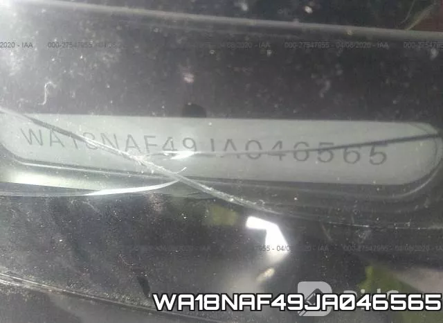 WA18NAF49JA046565 фото 10