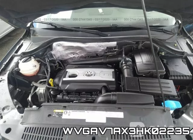 WVGAV7AX3HK022354 фото 2