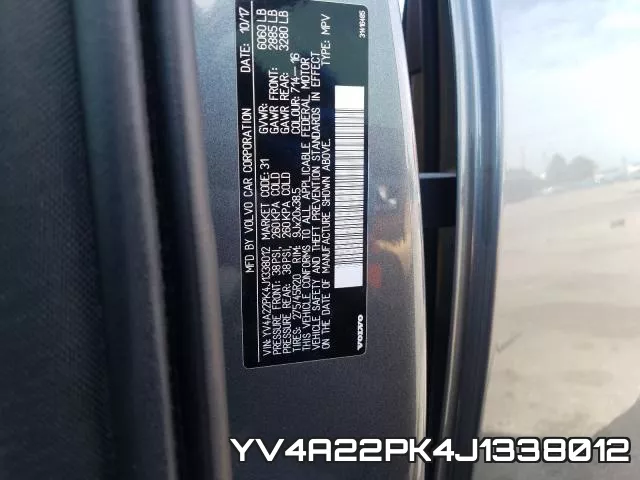 YV4A22PK4J1338012 фото 2