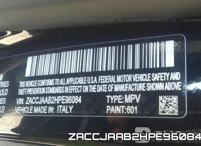 ZACCJAAB2HPE96084 фото 10