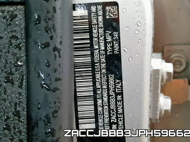 ZACCJBBB3JPH59662 фото 2