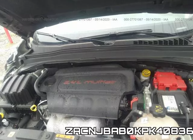 ZACNJBAB0KPK40836 фото 2