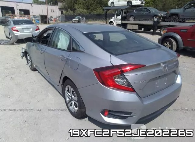 19XFC2F52JE202265 фото 4
