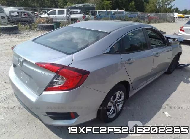 19XFC2F52JE202265 фото 5