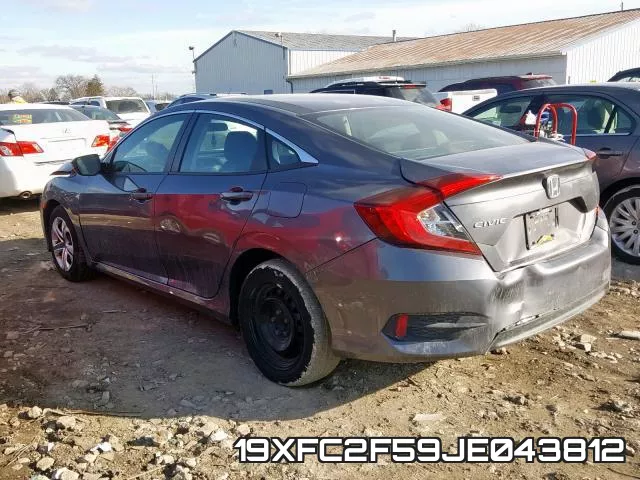 19XFC2F59JE043812 фото 4