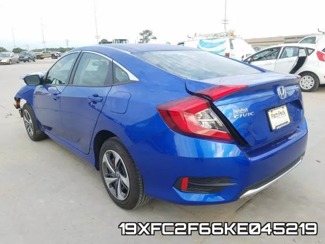 19XFC2F66KE045219 фото 4