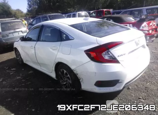 19XFC2F72JE206348 фото 4