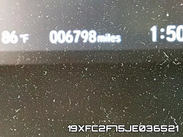 19XFC2F75JE036521 фото 9