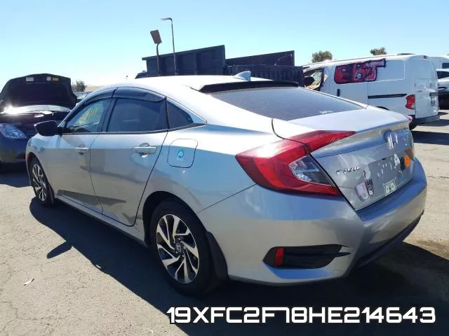 19XFC2F78HE214643 фото 4
