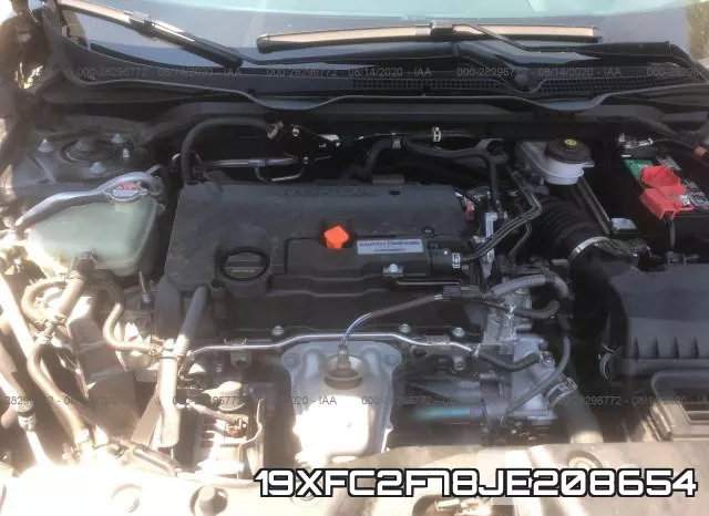 19XFC2F78JE208654 фото 2