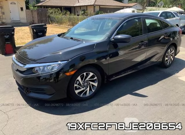 19XFC2F78JE208654 фото 3