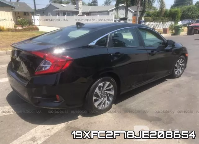 19XFC2F78JE208654 фото 5