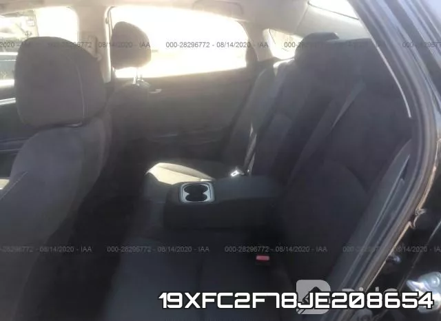 19XFC2F78JE208654 фото 9