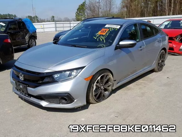 19XFC2F88KE011462 фото 3