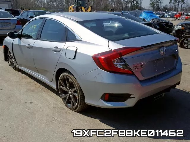 19XFC2F88KE011462 фото 4