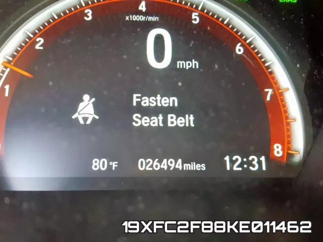 19XFC2F88KE011462 фото 9