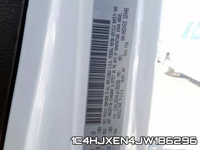 1C4HJXEN4JW186296 фото 2