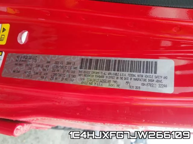 1C4HJXFG7JW266109 фото 2