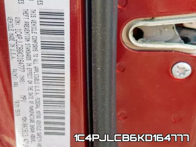 1C4PJLCB6KD164777 фото 2