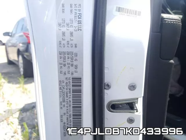 1C4PJLDB7KD433996 фото 2