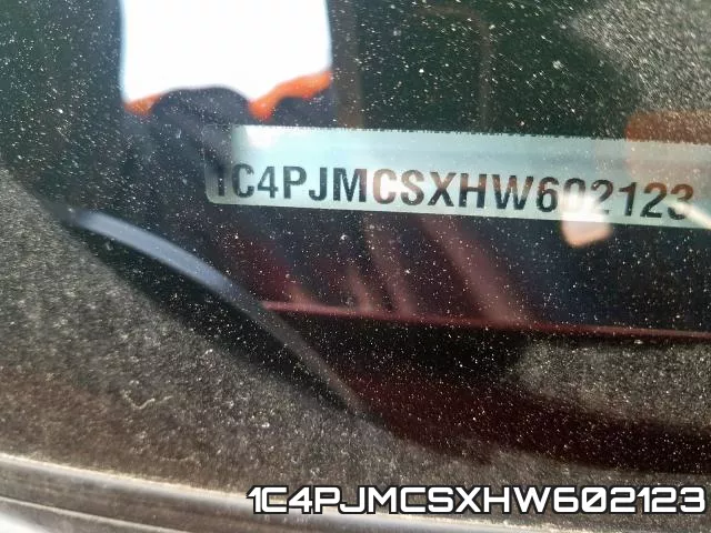 1C4PJMCSXHW602123 фото 2