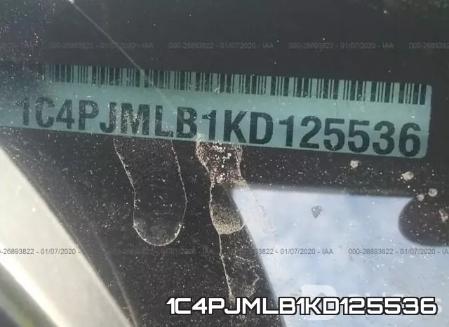 1C4PJMLB1KD125536 фото 10