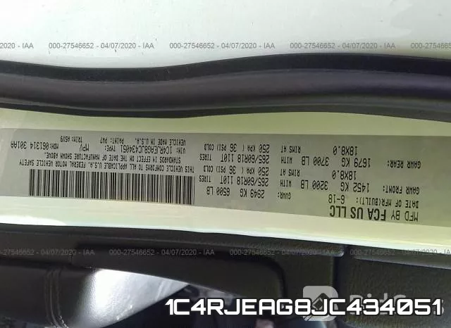 1C4RJEAG8JC434051 фото 10