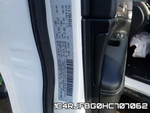 1C4RJFBG0HC707062 фото 2