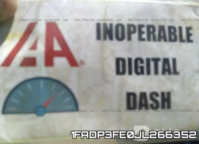 1FADP3FE0JL266352 фото 8