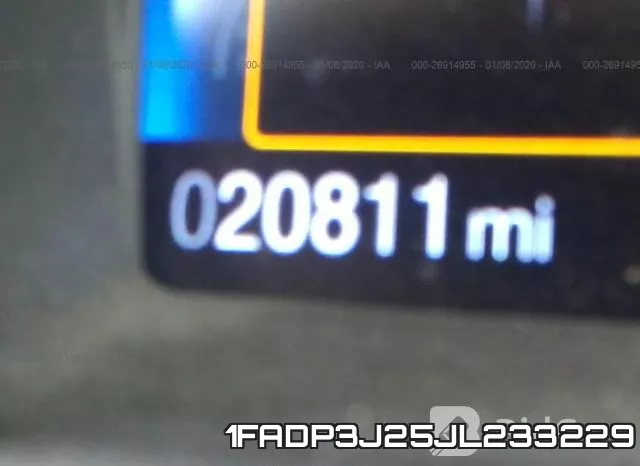 1FADP3J25JL233229 фото 8