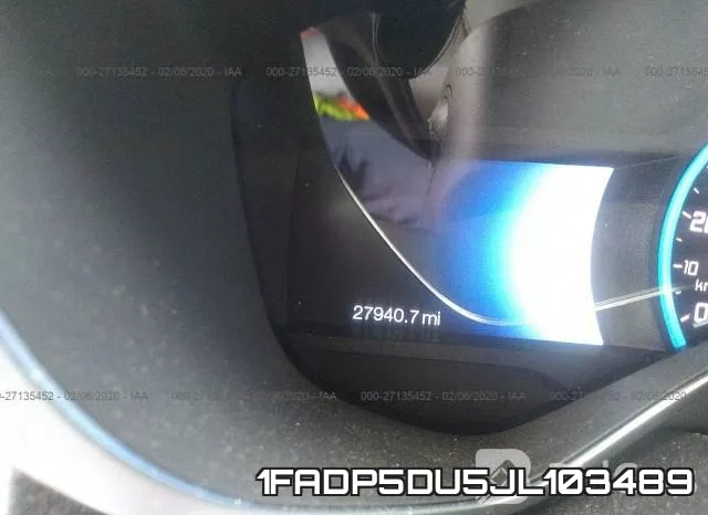 1FADP5DU5JL103489 фото 8