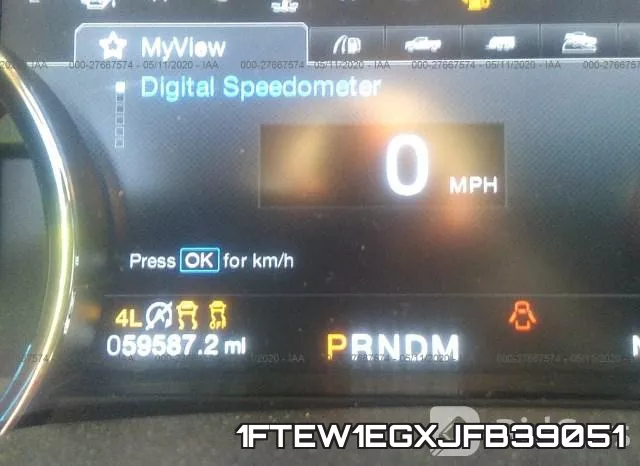 1FTEW1EGXJFB39051 фото 8