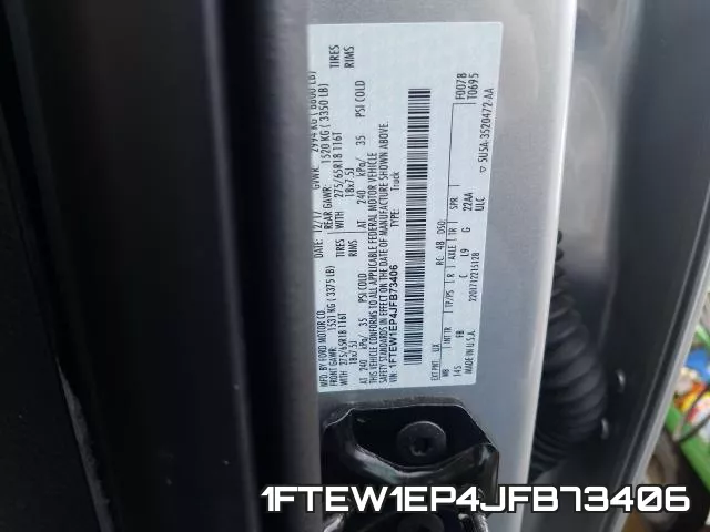 1FTEW1EP4JFB73406 фото 2