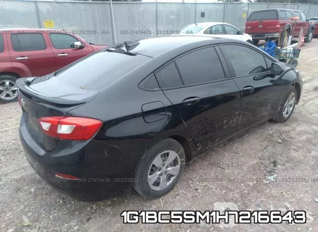 1G1BC5SM1H7216643 фото 5