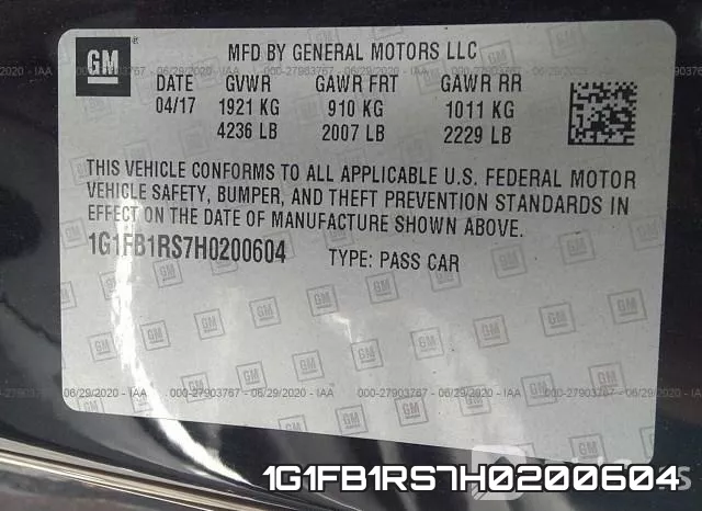 1G1FB1RS7H0200604 фото 10