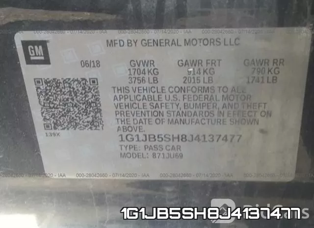 1G1JB5SH8J4137477 фото 10