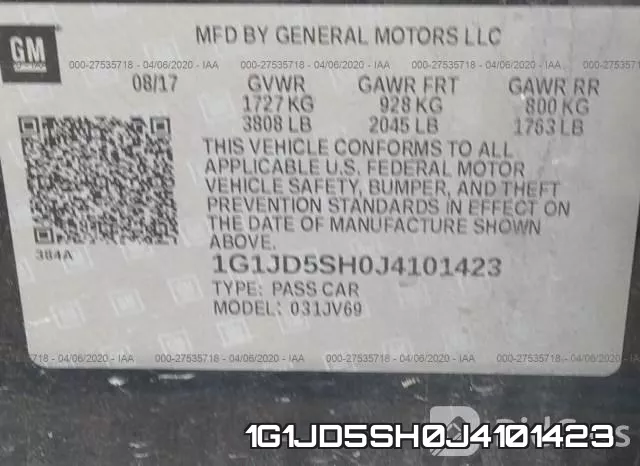 1G1JD5SH0J4101423 фото 10