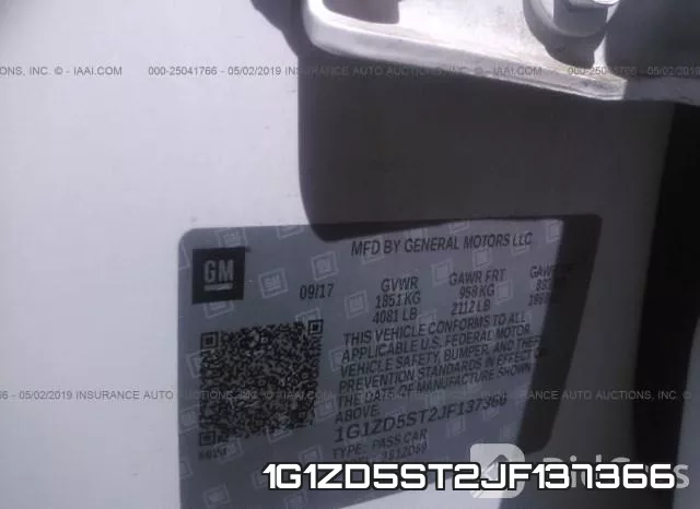 1G1ZD5ST2JF137366 фото 10