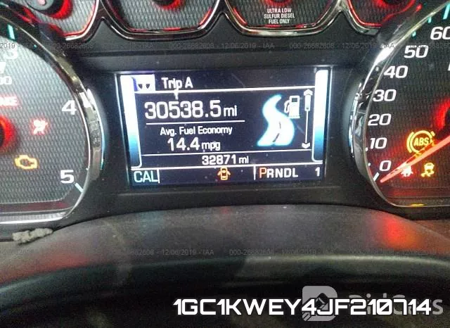 1GC1KWEY4JF210714 фото 8