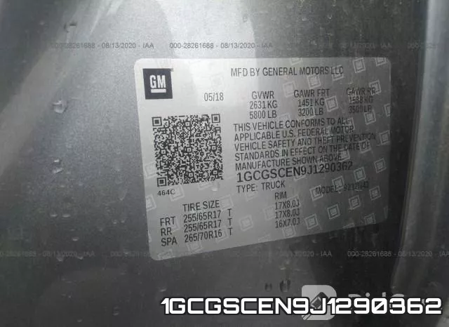 1GCGSCEN9J1290362 фото 10