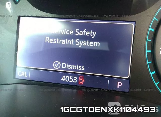 1GCGTDENXK1104493 фото 8