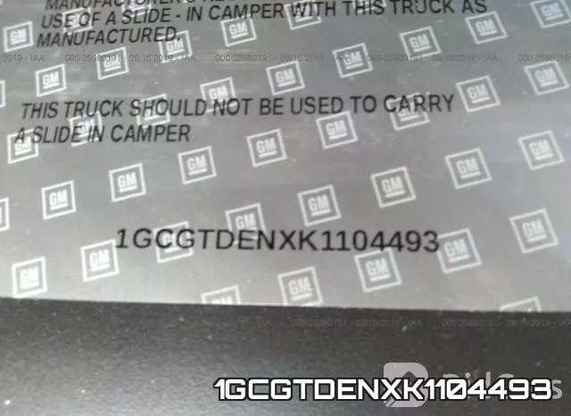 1GCGTDENXK1104493 фото 10